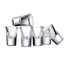 Haonai 30/50ml liquor glass shot glass glass cup for liquor mini shot glass